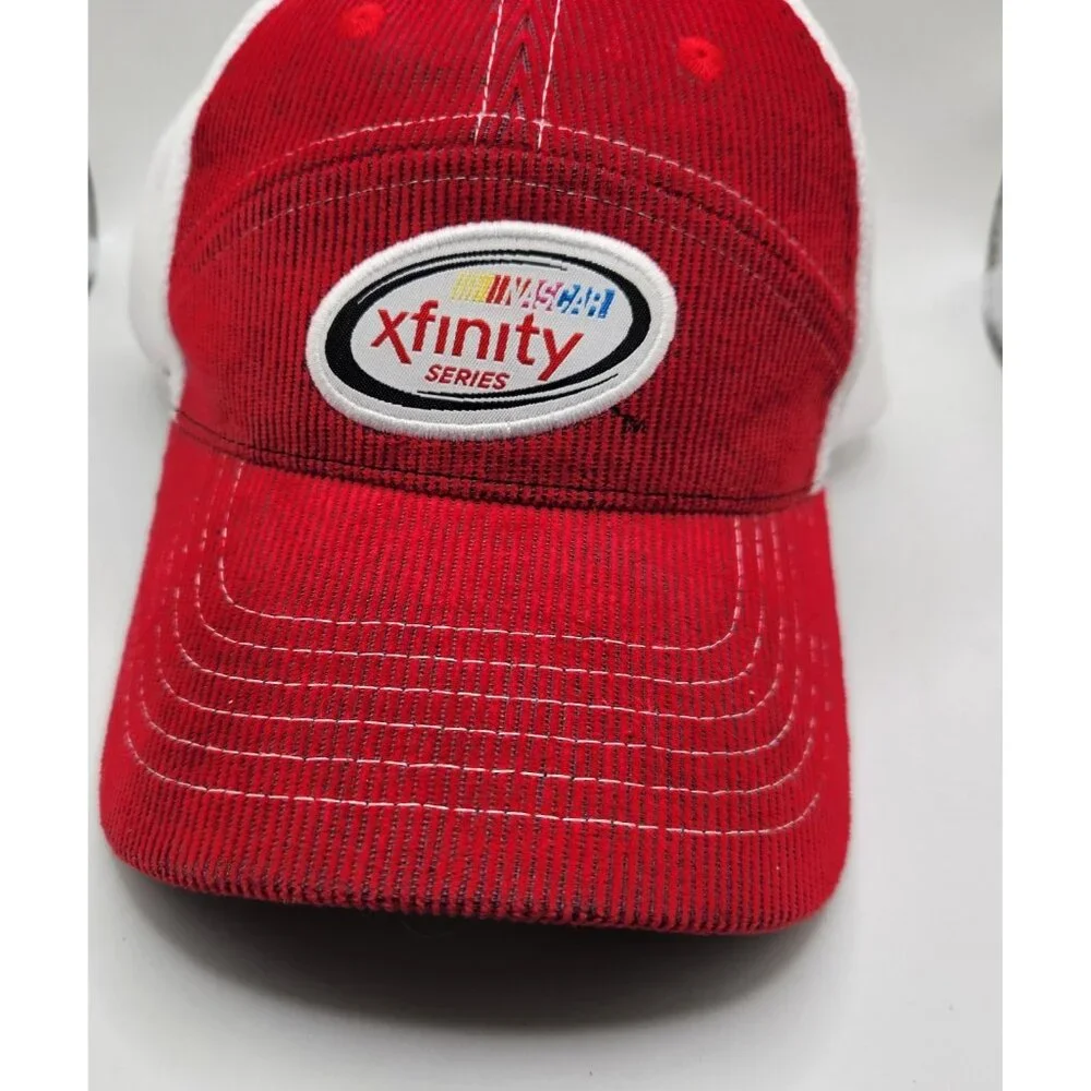 NASCAR xfinity Racing Series Hat Breathable Corduroy ComcastNBC Baseball Cap NEW